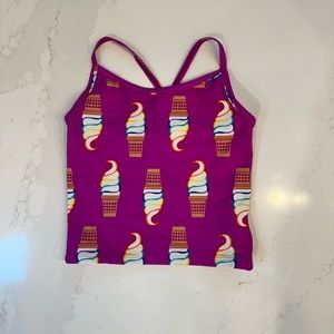 Hanna Andersson tankini TOP ONLY size 4 (100 cm)